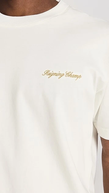 Reigning Champ Script T-Shirt 7 Reigning Champ Script T-Shirt - Image 5