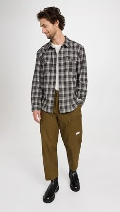 RVCA Reynolds Flannel Shirt -Shopbop rvcaa311661071b 1670438947579 2 0. UX357 QL90