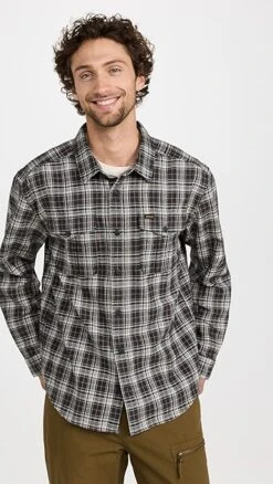 RVCA Reynolds Flannel Shirt -Shopbop rvcaa311661071b 1670438947778 2 0. UX357 QL90