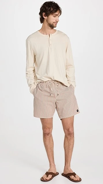 RVCA Va Pigment Print Elastic 7" Shorts 6 RVCA Va Pigment Print Elastic 7" Shorts - Image 4