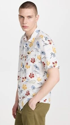 RVCA Will Travel Short Sleeve Shirt -Shopbop rvcaa3117812298 1678314251391 2 0. UX357 QL90