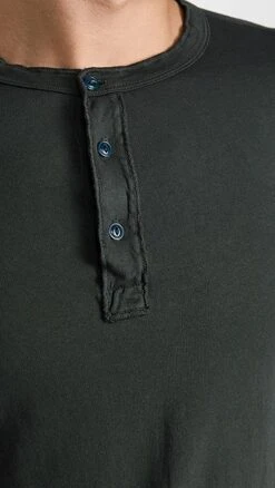 Save Khaki Long Sleeve Supima Henley 13 Save Khaki Long Sleeve Supima Henley -Shopbop savek3027612007 1666892811627 2 0. UX357 QL90