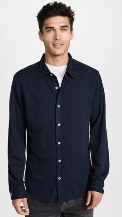 Save Khaki Supima Jersey Easy Shirt -Shopbop savek30281124bd 1665693884114 2 0. UX357 QL90