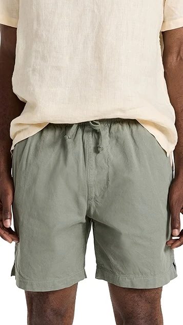 Save Khaki Twill Easy Shorts 8 Save Khaki Twill Easy Shorts - Image 6