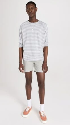 Save Khaki Twill Standard Shorts (6" Inseam) 12 Save Khaki Twill Standard Shorts (6" Inseam) -Shopbop savek302981a039 1684187647361 2 0. UX357 QL90