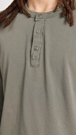 Save Khaki Supima Henley -Shopbop savek3030014124 1667580714264 2 0. UX357 QL90