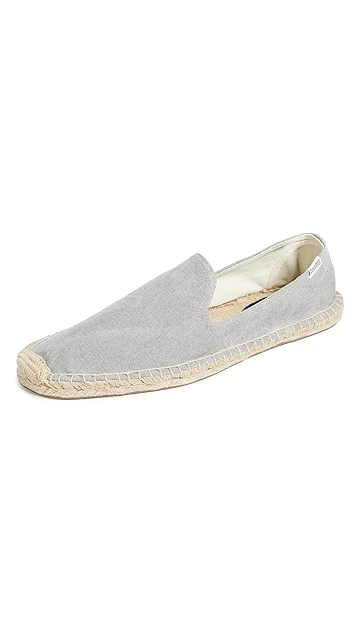 Soludos Washed Canvas Smoking Slipper 3 Soludos Washed Canvas Smoking Slipper