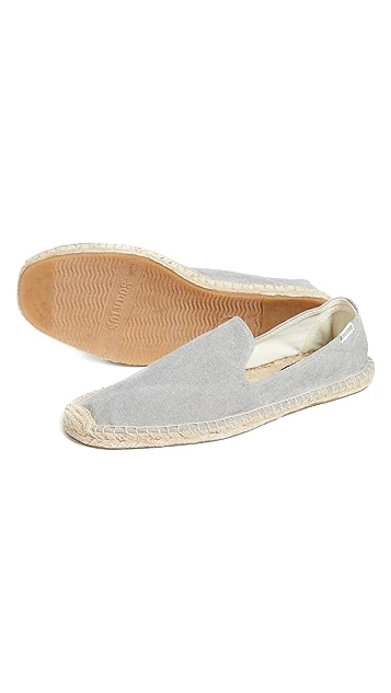 Soludos Washed Canvas Smoking Slipper 7 Soludos Washed Canvas Smoking Slipper - Image 5
