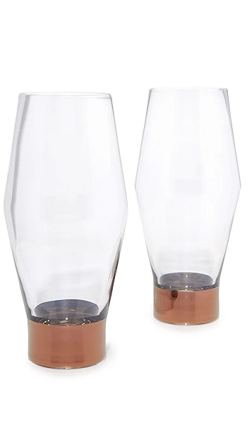 Tom Dixon Tank Beer Glasses 3 Tom Dixon Tank Beer Glasses