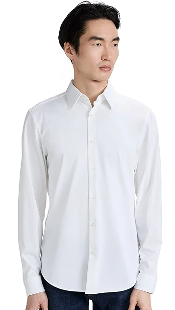 Theory Sylvain Structure Knit Shirt 8 Theory Sylvain Structure Knit Shirt - Image 6