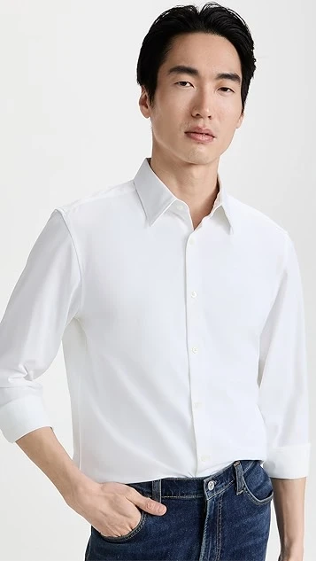 Theory Sylvain Structure Knit Shirt 3 Theory Sylvain Structure Knit Shirt