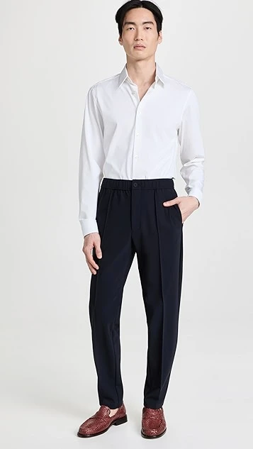 Theory Curtis Drawstring Precision Ponte Pants 6 Theory Curtis Drawstring Precision Ponte Pants - Image 4