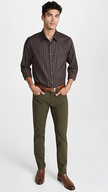 Theory Irving Arch Flanella Dress Shirt 6 Theory Irving Arch Flanella Dress Shirt - Image 4