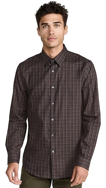 Theory Irving Arch Flanella Dress Shirt 8 Theory Irving Arch Flanella Dress Shirt - Image 6