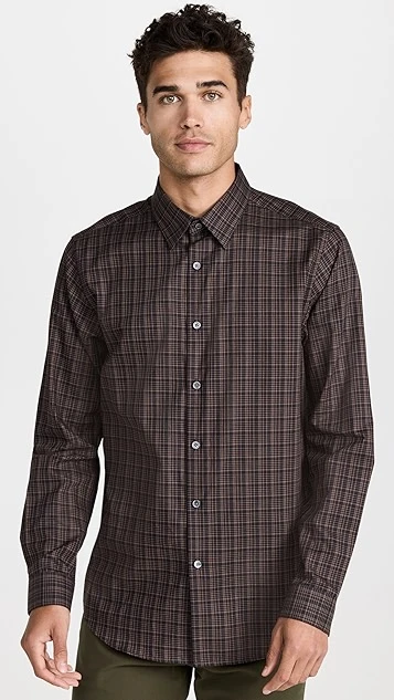 Theory Irving Arch Flanella Dress Shirt 9 Theory Irving Arch Flanella Dress Shirt - Image 7