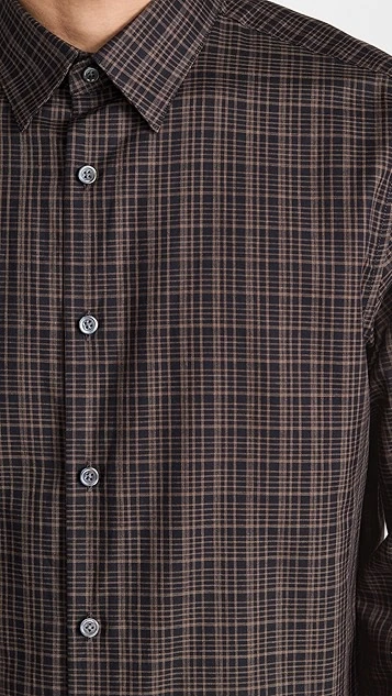 Theory Irving Arch Flanella Dress Shirt 7 Theory Irving Arch Flanella Dress Shirt - Image 5