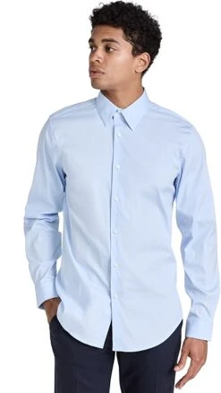 Theory Sylvain Good Cotton Shirt -Shopbop theor4435224082 1654635781864 2 0. UX357 QL90