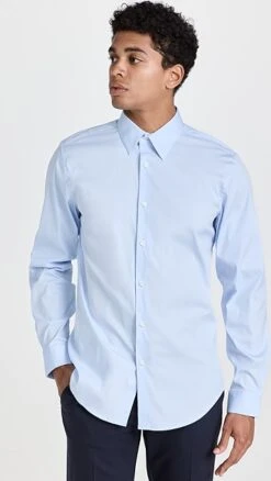 Theory Sylvain Good Cotton Shirt -Shopbop theor4435224082 1654635781981 2 0. UX357 QL90