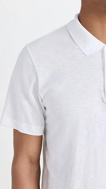 Theory Bron Cosmos Slub Cotton Polo 7 Theory Bron Cosmos Slub Cotton Polo - Image 5