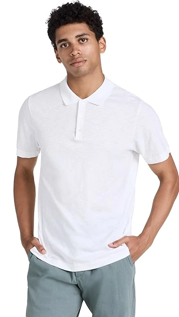Theory Bron Cosmos Slub Cotton Polo 8 Theory Bron Cosmos Slub Cotton Polo - Image 6