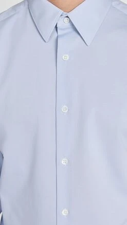 Theory Sylvain Structure Knit Dress Shirt -Shopbop theor4439624082 1677633623211 2 0. UX357 QL90