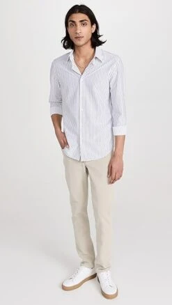 Theory Sylvain Blaine Button Down Shirt -Shopbop theor444001f3e1 1676908305010 2 0. UX357 QL90