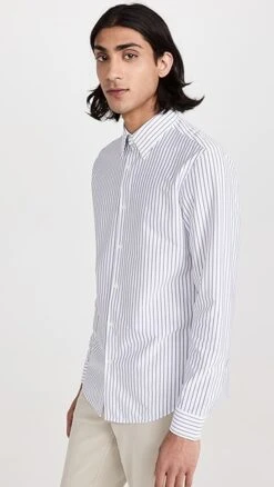 Theory Sylvain Blaine Button Down Shirt -Shopbop theor444001f3e1 1676908305131 2 0. UX357 QL90