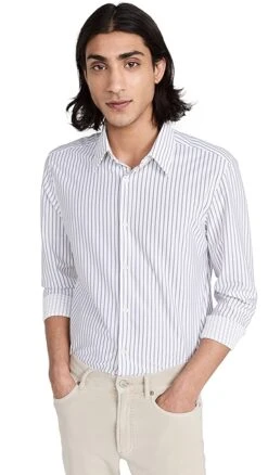 Theory Sylvain Blaine Button Down Shirt -Shopbop theor444001f3e1 1676908305199 2 0. UX357 QL90