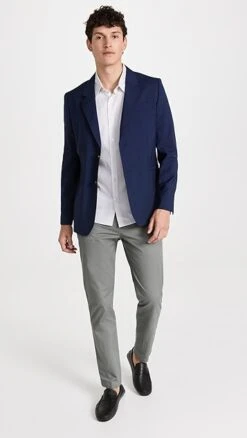 Theory Irving Short Sleeve Shirt Linear Pattern -Shopbop theor4441326431 1679950858029 2 0. UX357 QL90