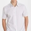Theory Irving Short Sleeve Shirt Linear Pattern -Shopbop theor4441326431 1679950858199 2 0. UX357 QL90