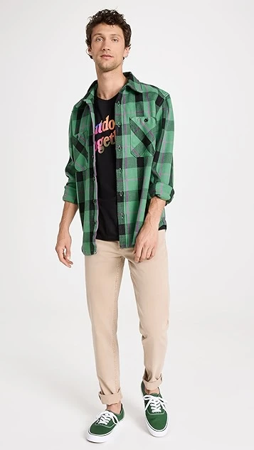 The North Face Valley Twill Flannel Shirt 6 The North Face Valley Twill Flannel Shirt - Image 4