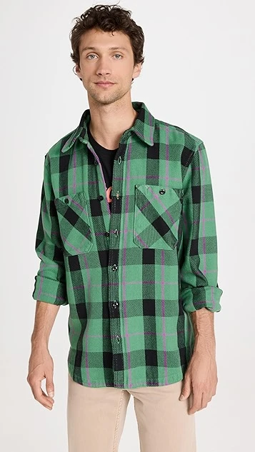 The North Face Valley Twill Flannel Shirt 3 The North Face Valley Twill Flannel Shirt