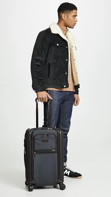 TUMI Alpha International Dual Access 4 Wheel Carry On Suitcase 4 TUMI Alpha International Dual Access 4 Wheel Carry On Suitcase - Image 2