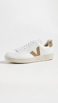 Veja V-12 Leather Sneakers