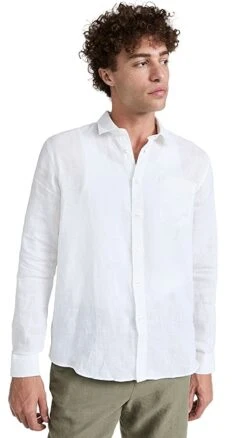 Vilebrequin Caroubis Linen Shirt 14 Vilebrequin Caroubis Linen Shirt -Shopbop vileb3012513e7b 1644514743943 2 0. UX357 QL90