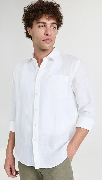 Vilebrequin Caroubis Linen Shirt 4 Vilebrequin Caroubis Linen Shirt - Image 2