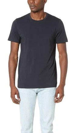 Vince Short Sleeve Pima Crew Neck Tee