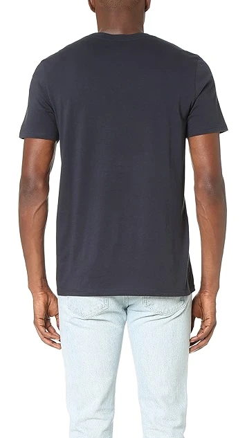 Vince Short Sleeve Pima Crew Neck Tee 4 Vince Short Sleeve Pima Crew Neck Tee - Image 2