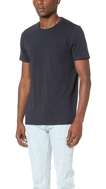 Vince Short Sleeve Pima Crew Neck Tee 5 Vince Short Sleeve Pima Crew Neck Tee - Image 3