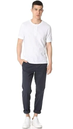 Vince Classic Short Sleeve Slub Henley -Shopbop vince4821811160 q4 2 0. UX357 QL90