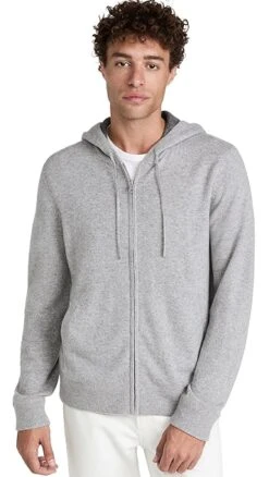 Vince Full Zip Cashmere Hoodie -Shopbop vince5110310495 1638469514015 2 0. UX357 QL90