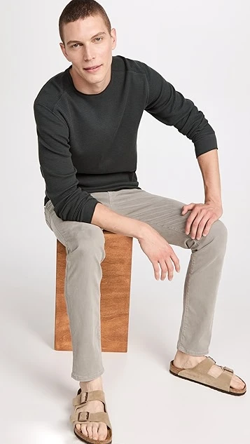 Vince Long Sleeve Thermal Crew Tee 6 Vince Long Sleeve Thermal Crew Tee - Image 4