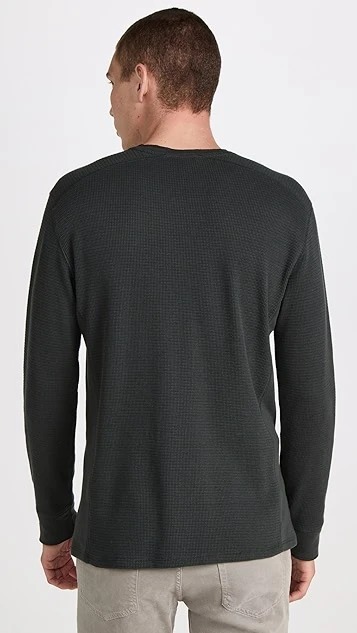Vince Long Sleeve Thermal Crew Tee 4 Vince Long Sleeve Thermal Crew Tee - Image 2