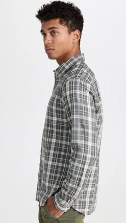 Vince Weeknight Plaid Shirt -Shopbop vince517001ccd8 1661893197016 2 0. UX357 QL90