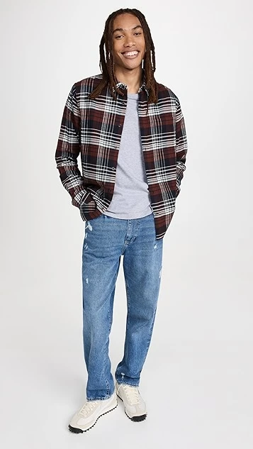 Vince Cedarwood Plaid Long Sleeve 6 Vince Cedarwood Plaid Long Sleeve - Image 4