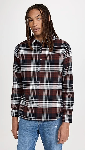 Vince Cedarwood Plaid Long Sleeve 8 Vince Cedarwood Plaid Long Sleeve - Image 6