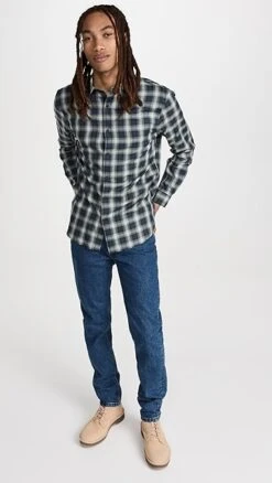 Vince Glenoak Plaid Shirt -Shopbop vince518181ea34 1667429621666 2 0. UX357 QL90