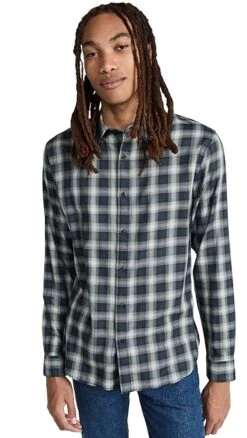 Vince Glenoak Plaid Shirt -Shopbop vince518181ea34 1667429622036 2 0. UX357 QL90