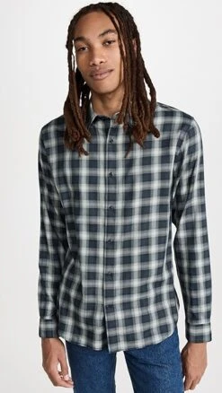 Vince Glenoak Plaid Shirt -Shopbop vince518181ea34 1667429622141 2 0. UX357 QL90