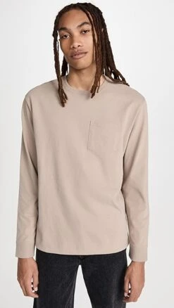 Vince Sueded Jersey Pocket Crew Tee -Shopbop vince5182312162 1667423635106 2 0. UX357 QL90